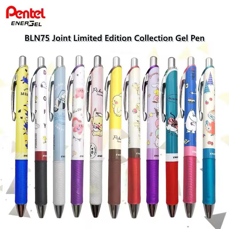 Pentel Pen Energel - Pentel-Stylo gel noir à séchage rapide