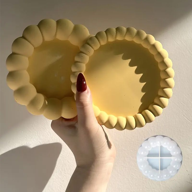 Coaster Mold Round - Plateau à bulles rond, dessous de