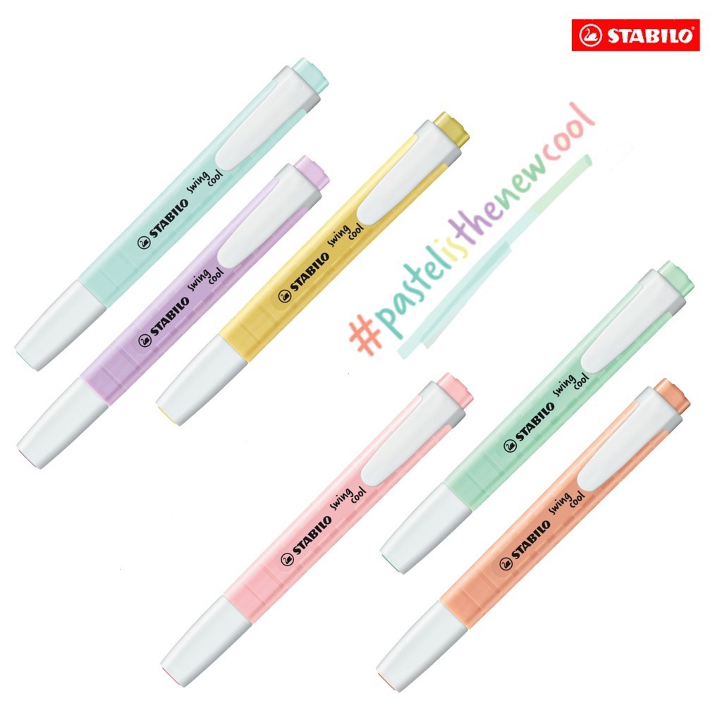 STABILO Swing Cool Pastel surl - Stabilo Marker Swing Cool avis et prix